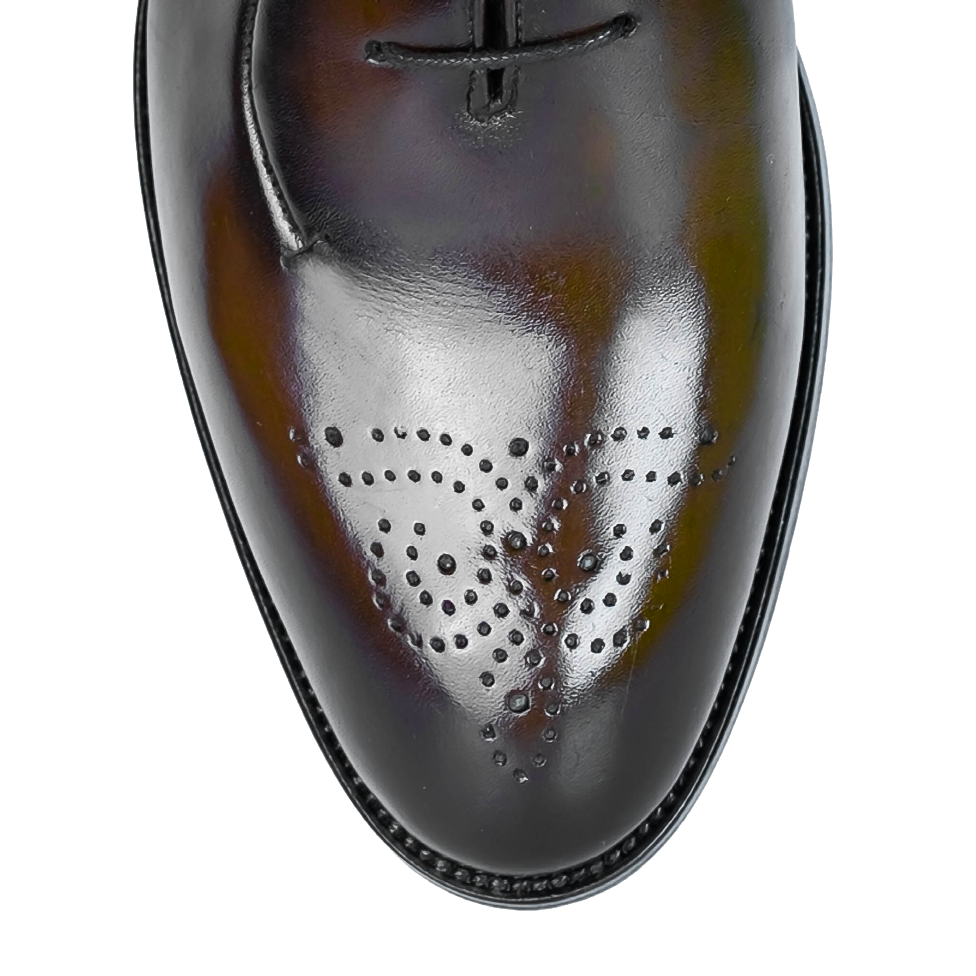 Pharrel: Richelieu Homme - Cuir Marron