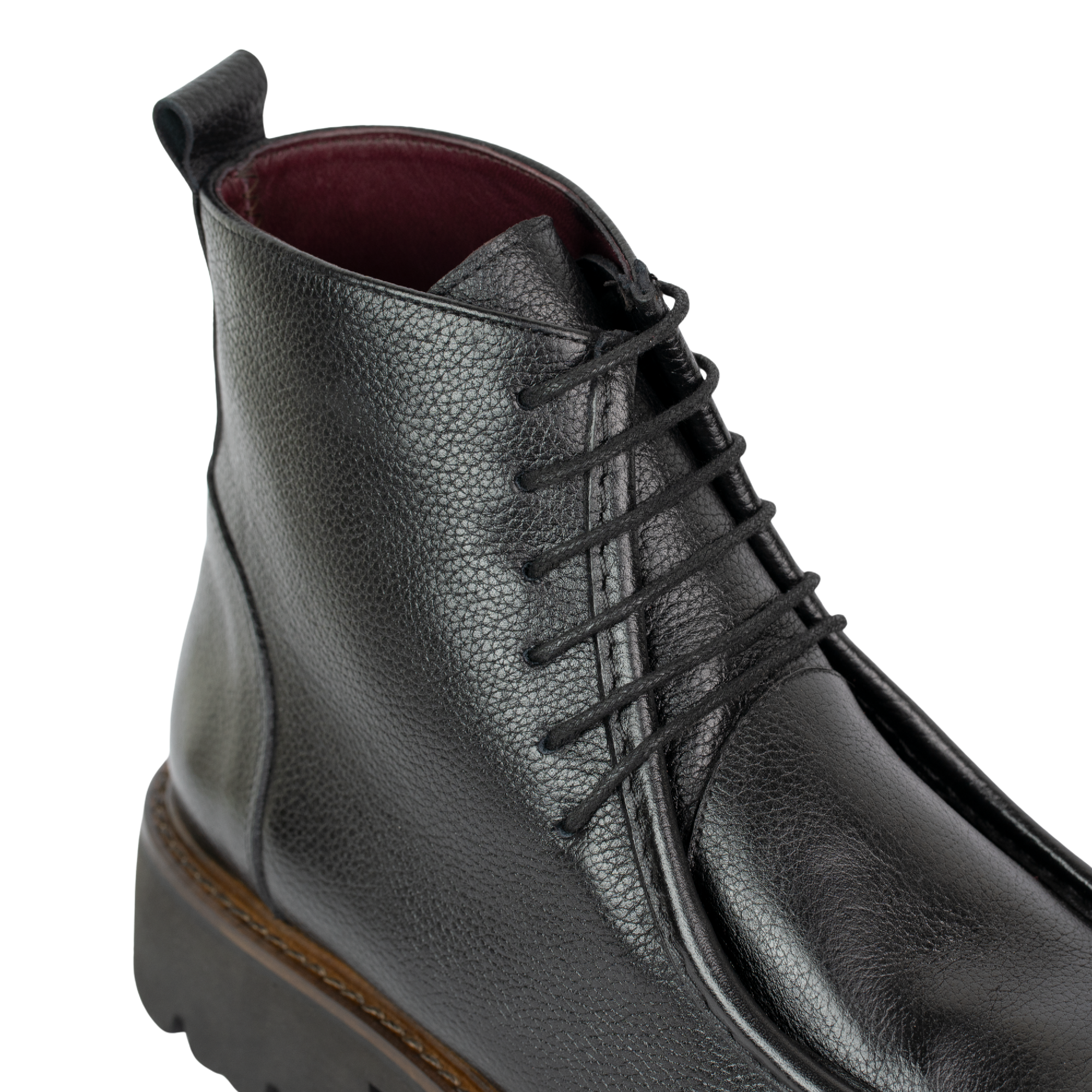 Schalk: Bottes Homme - Cuir Noir