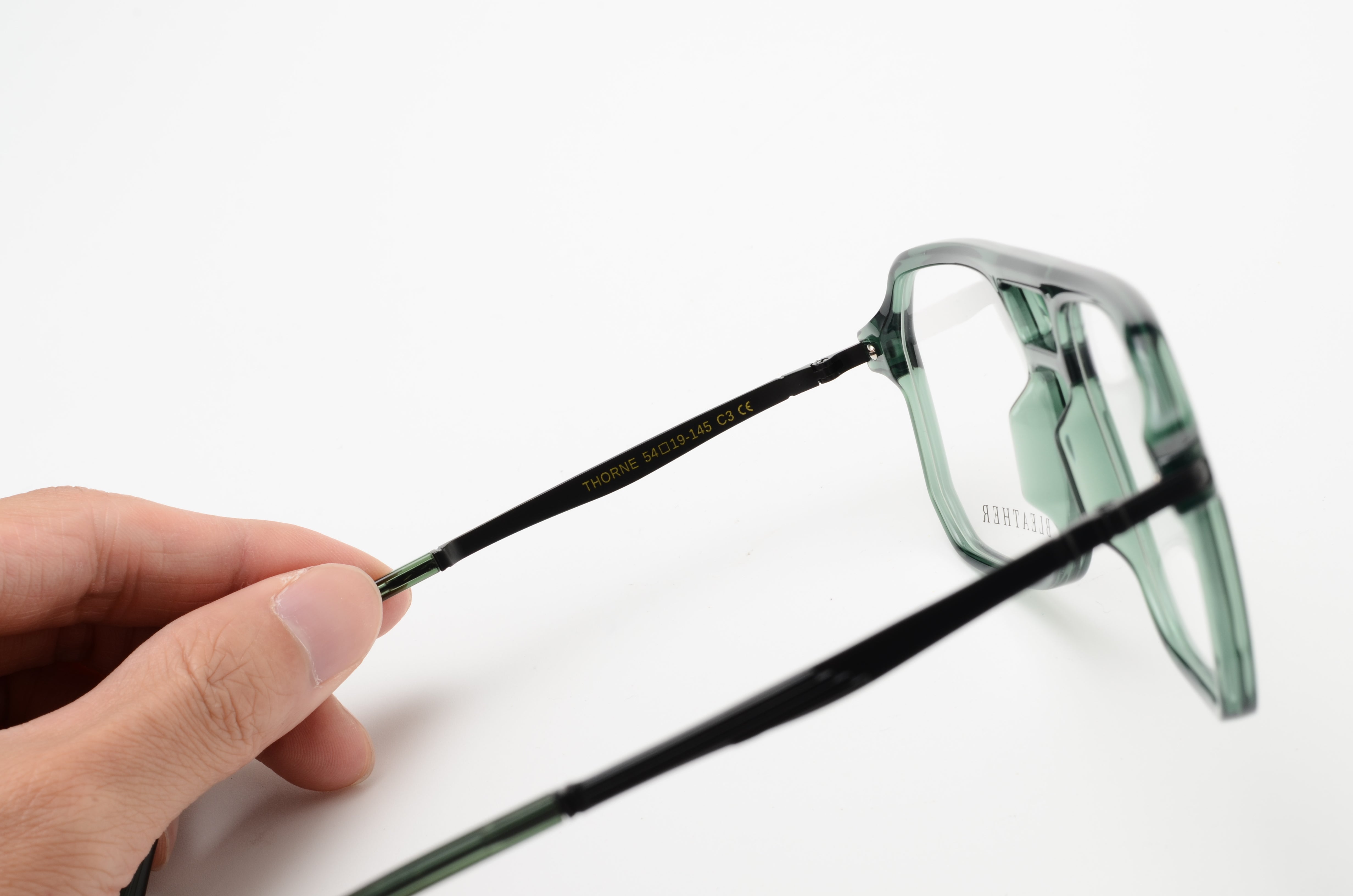 Thorne: Lunettes de vue de luxe Vert