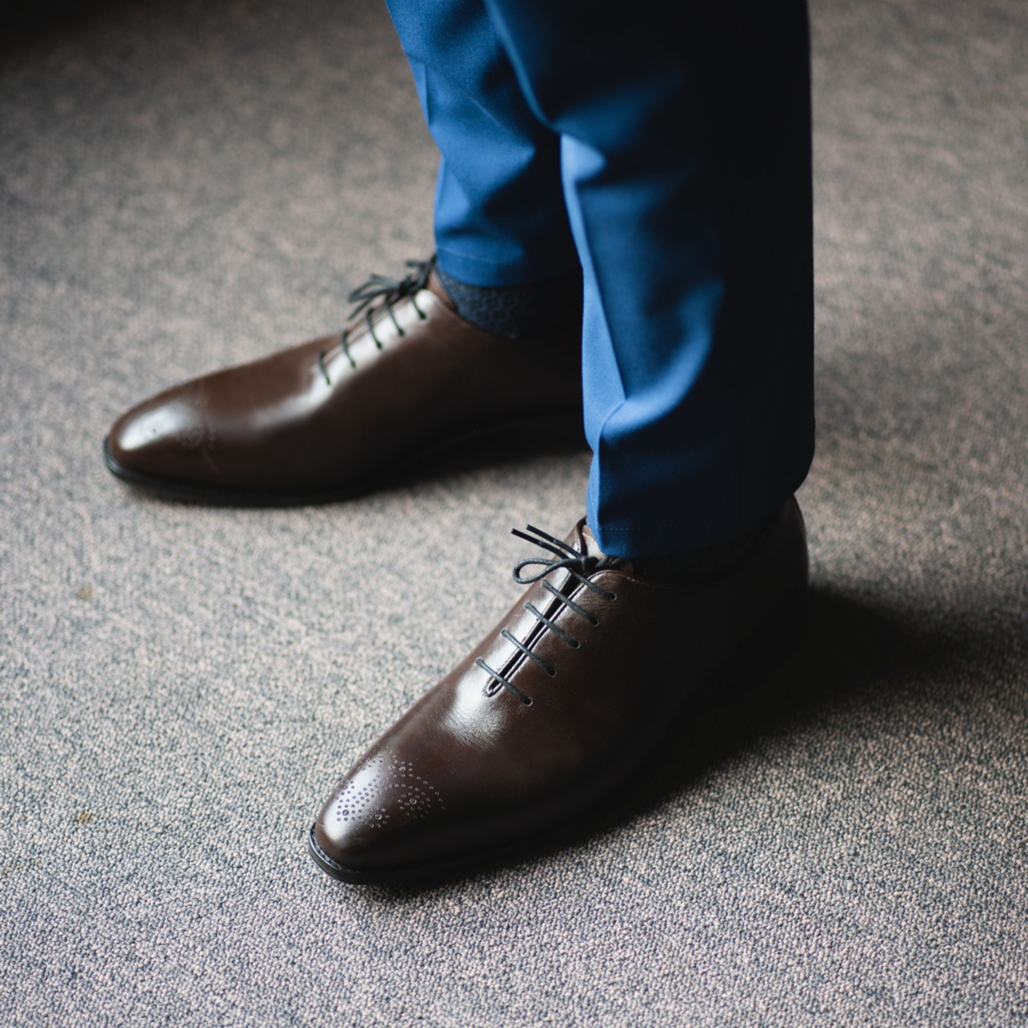 Lanner: Richelieu Homme - Cuir Marron