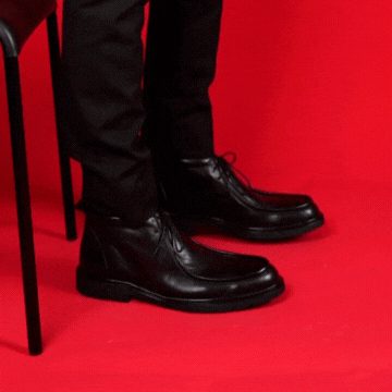 Murphy: Demi Bottes Homme - Cuir Noir