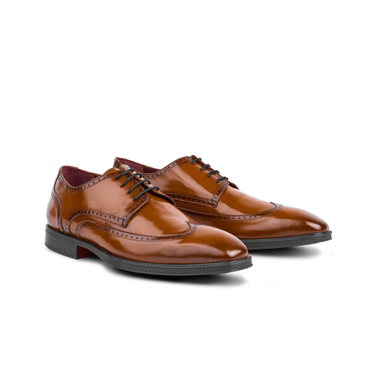 Brooks: Derby Homme - Cuir Cognac - Bleather Maroc