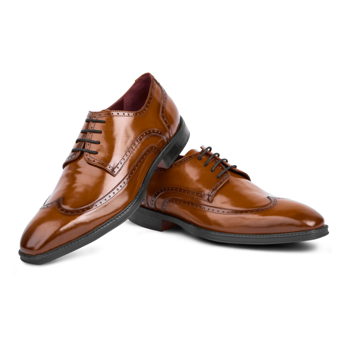 Brooks: Derby Homme - Cuir Cognac - Bleather Maroc