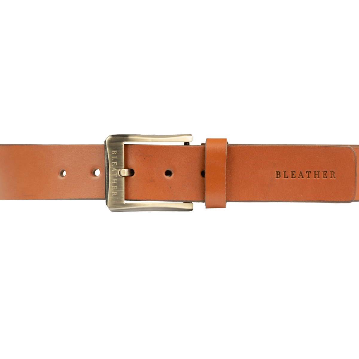 C100BR: Ceinture Homme - Cuir Tabac - Bleather Maroc