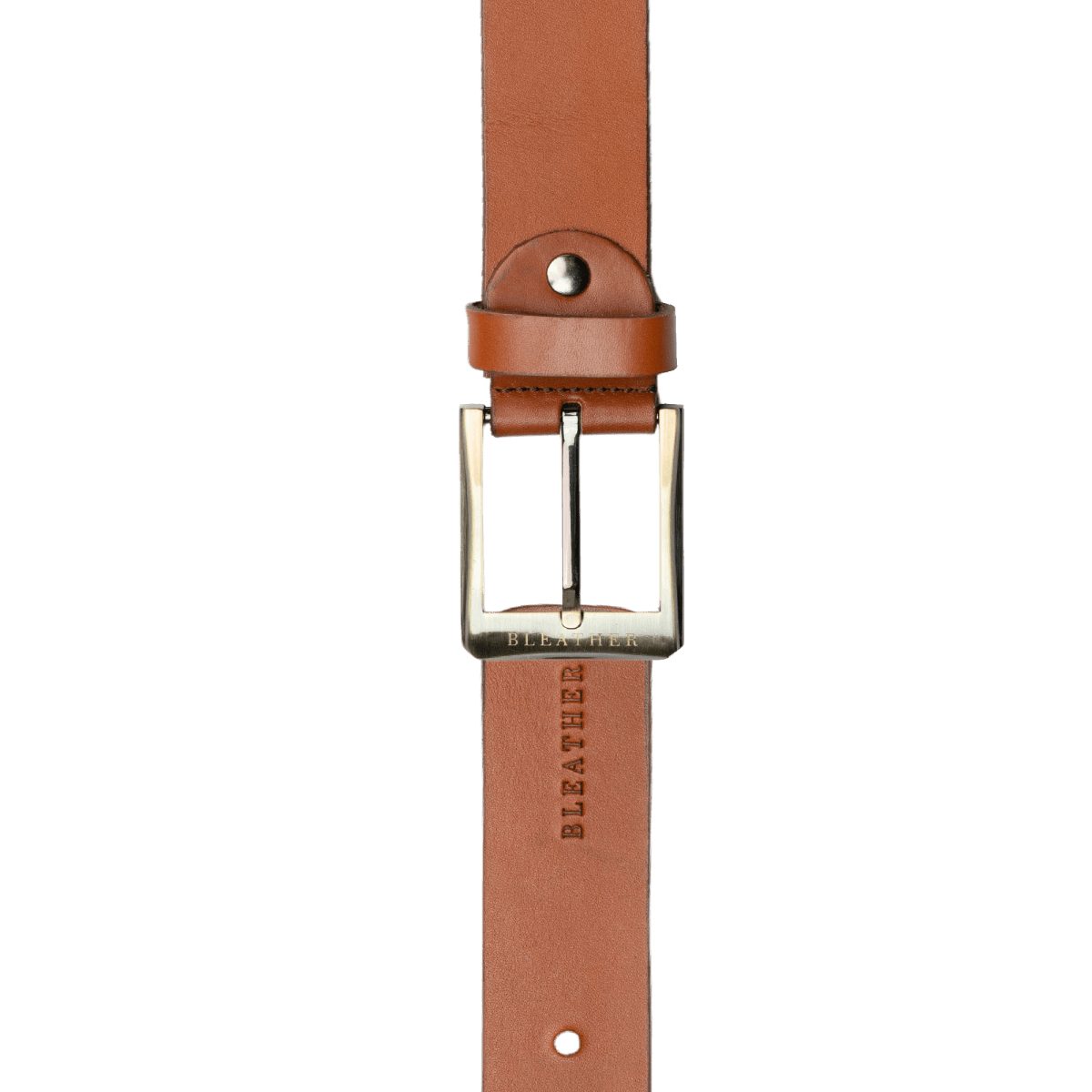 C100BR: Ceinture Homme - Cuir Tabac - Bleather Maroc