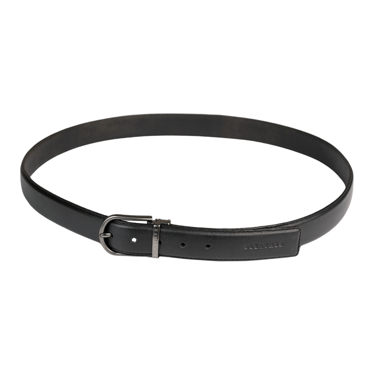C81SL: Ceinture Homme - Cuir Noir - Bleather Maroc