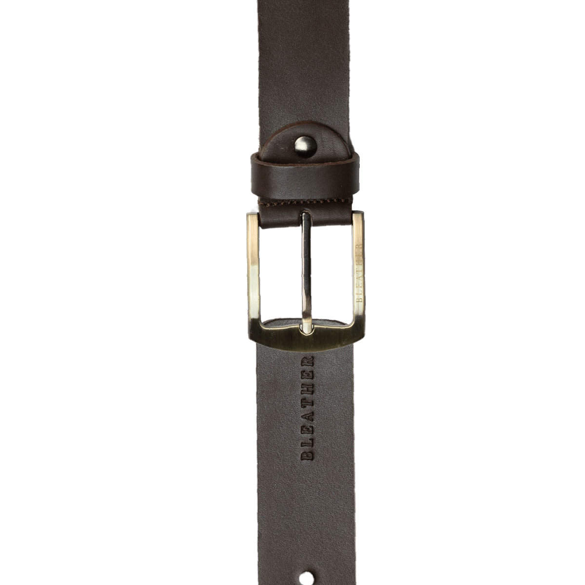 C93SL: Ceinture Homme - Cuir Marron - Bleather Maroc