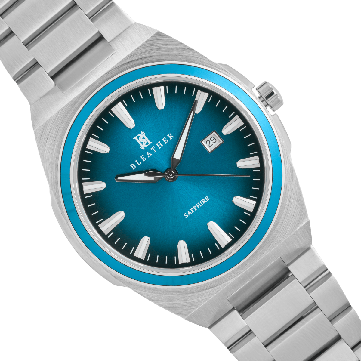 Earl: Montre Quartz Homme – Acier Argenté - Bleather Maroc