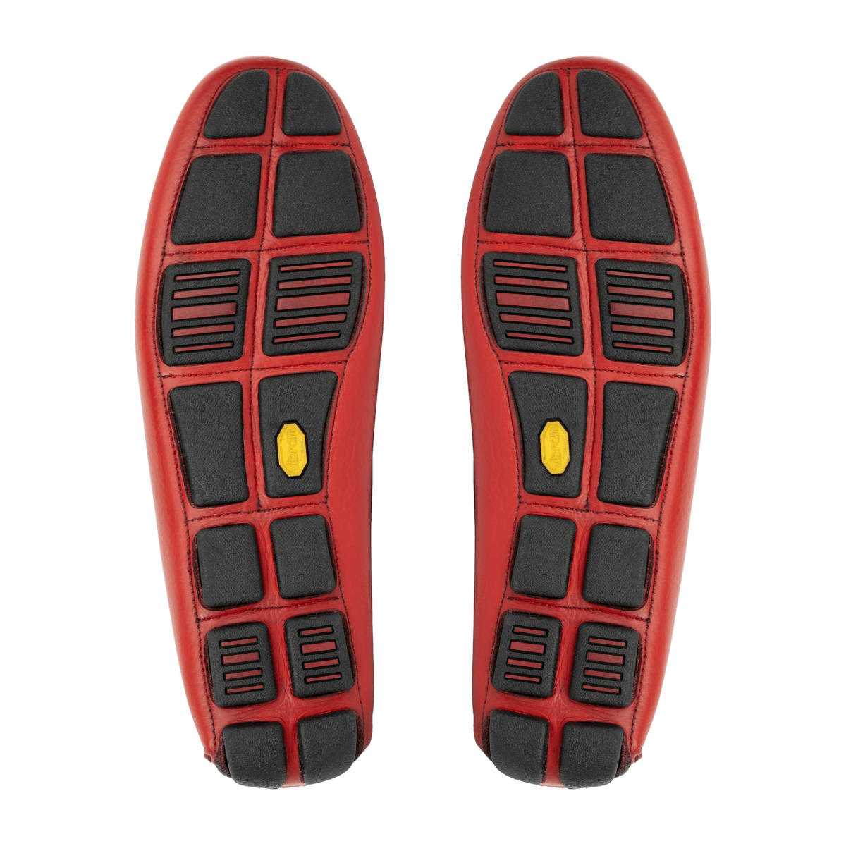 Harvey : Mocassin Homme - Cuir Rouge Toscane - Bleather Maroc