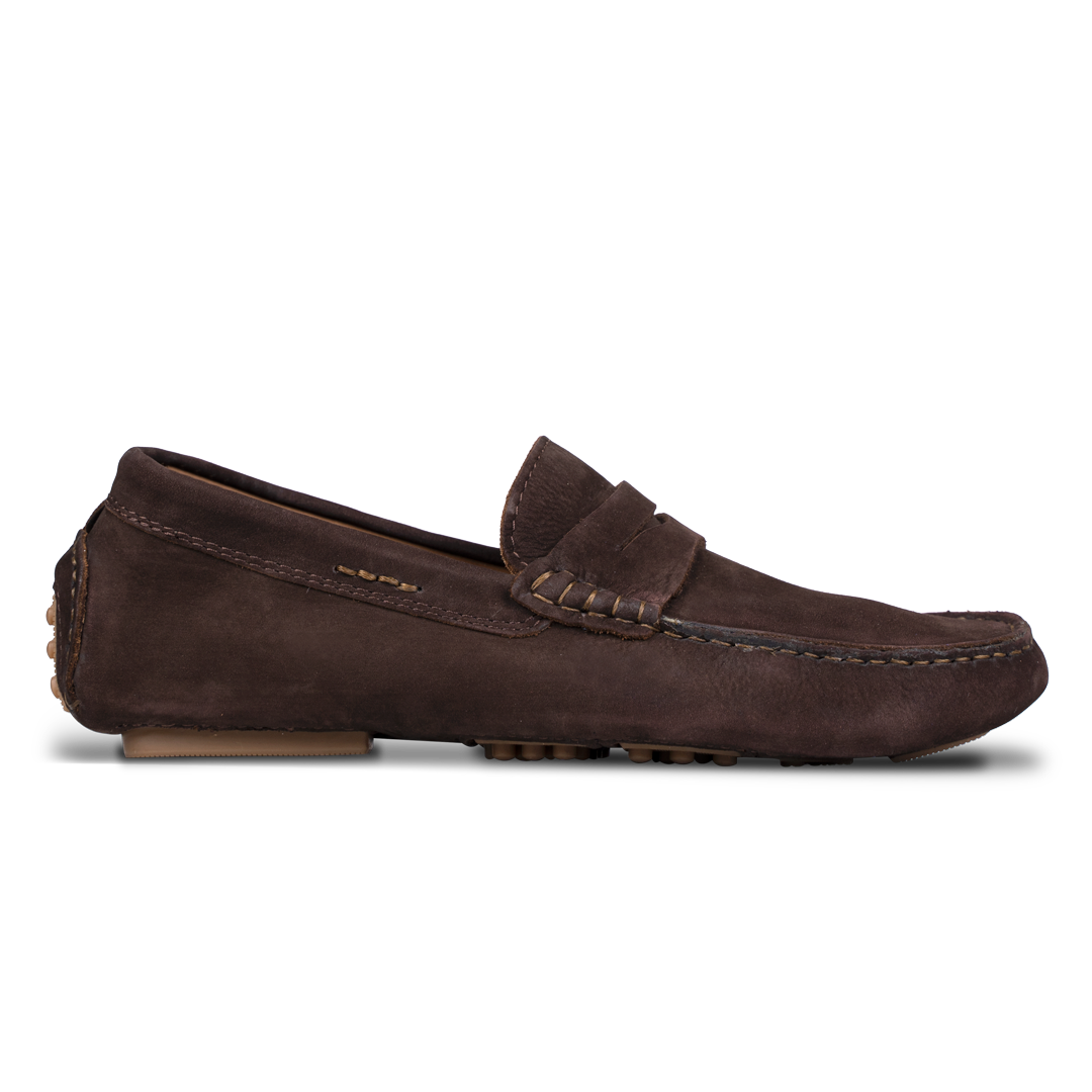 Gary: Mocassin Homme - Cuir Marron