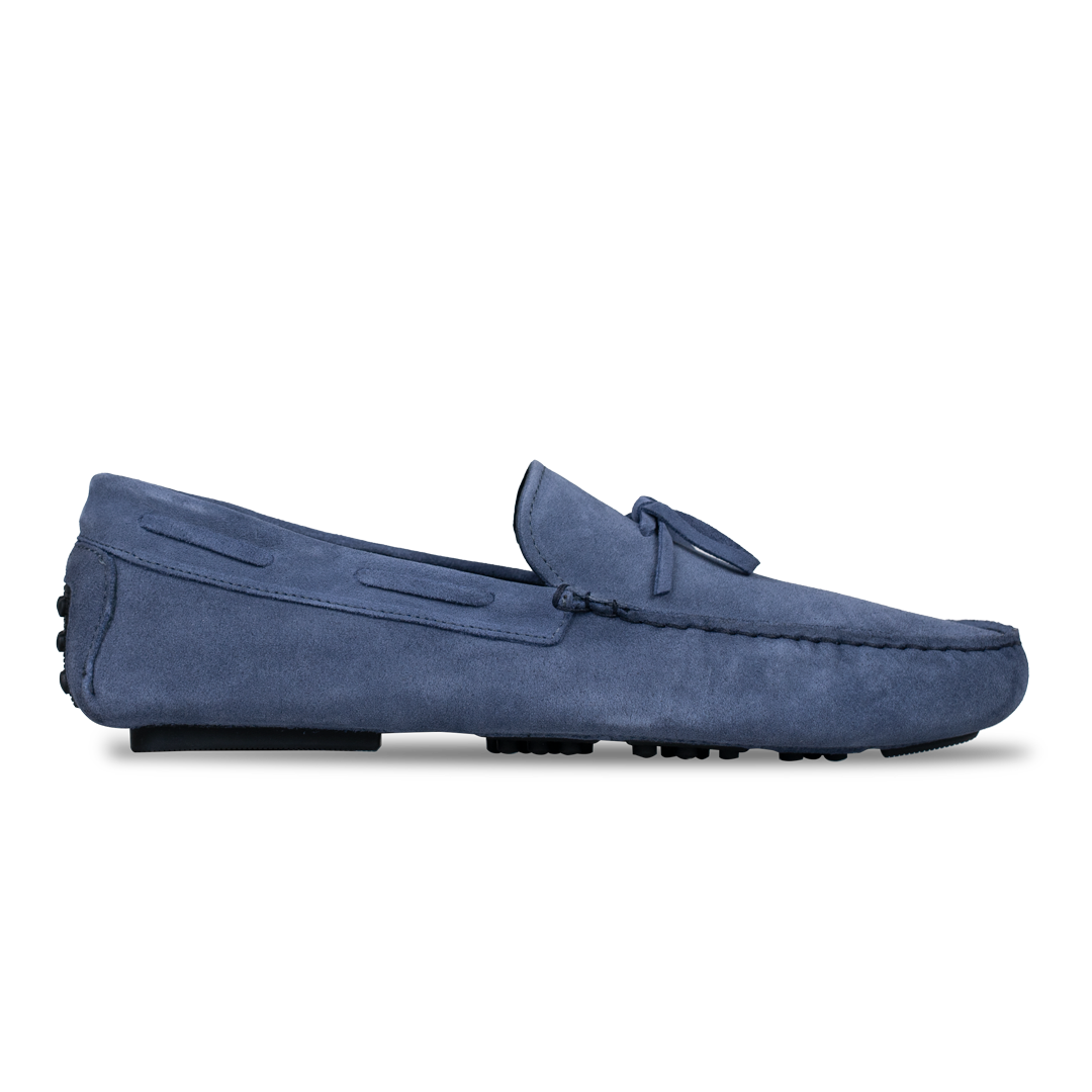 Jacob: Mocassin Homme - Gomme Bleu Persan