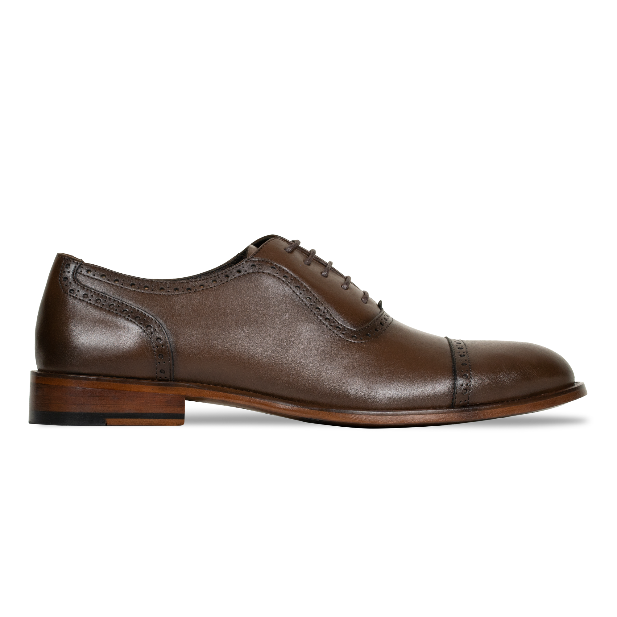 Lewis: Richelieu Homme - Cuir Marron
