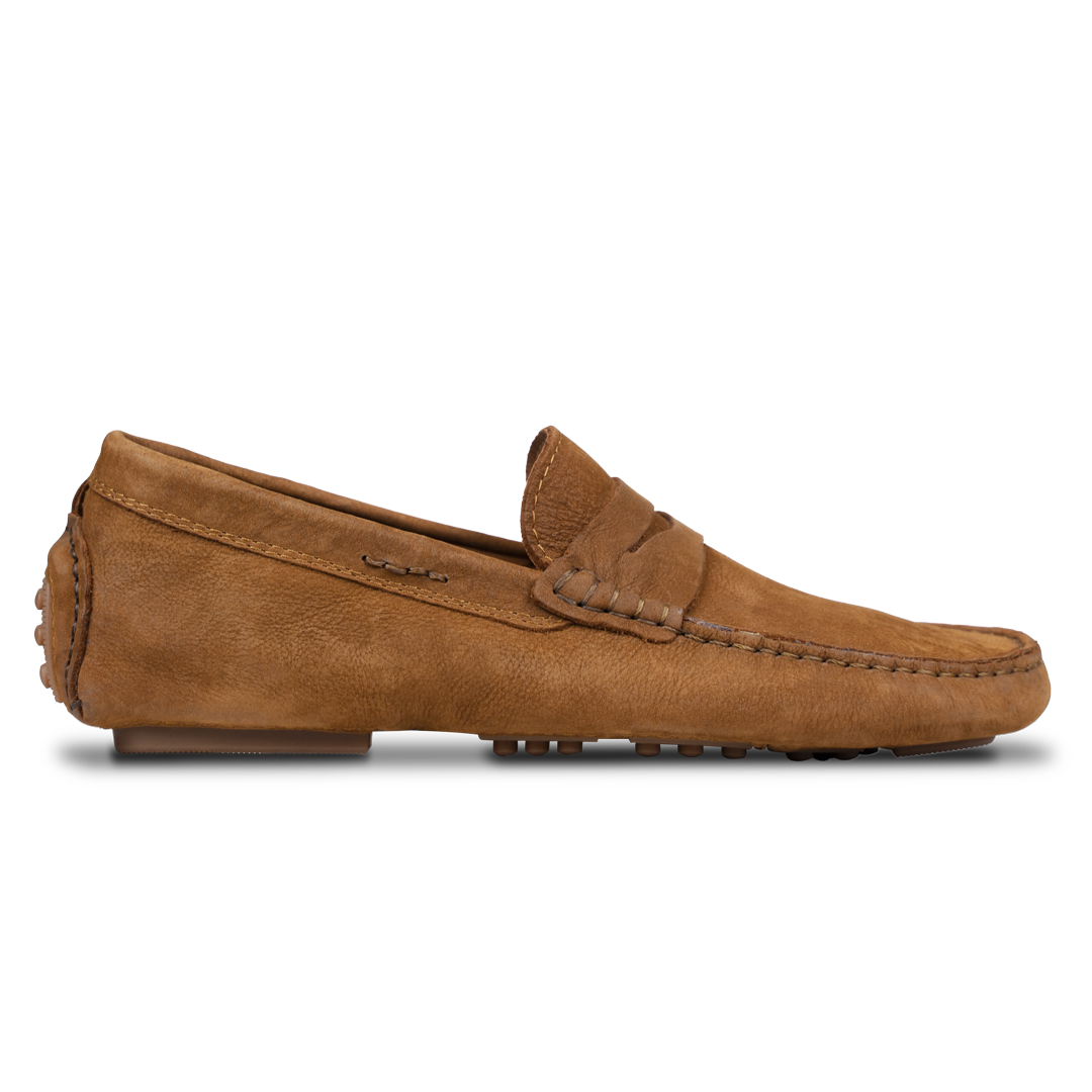 Gary: Mocassin Homme - Cuir Cognac