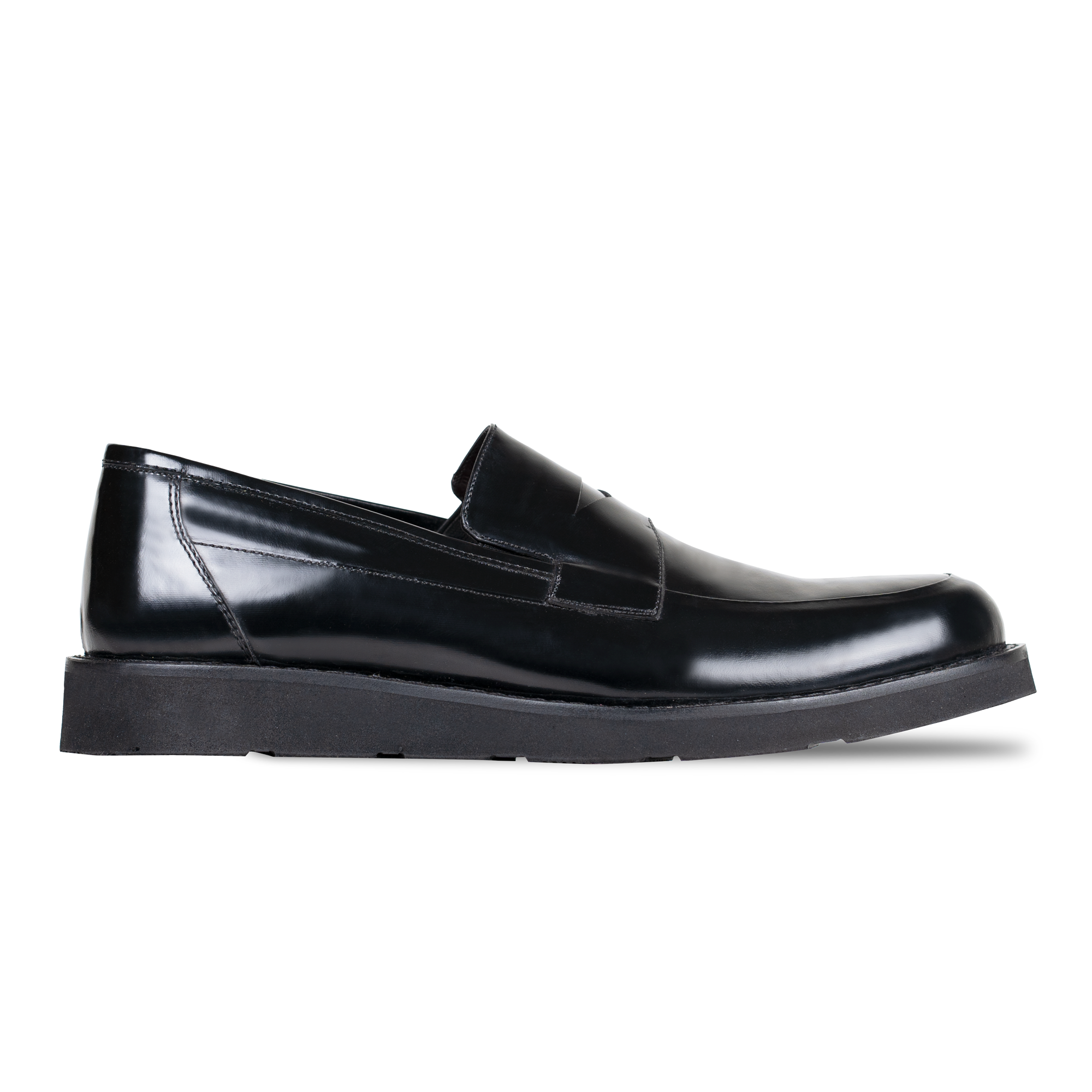 Molow: Mocassin Homme - Cuir Noir