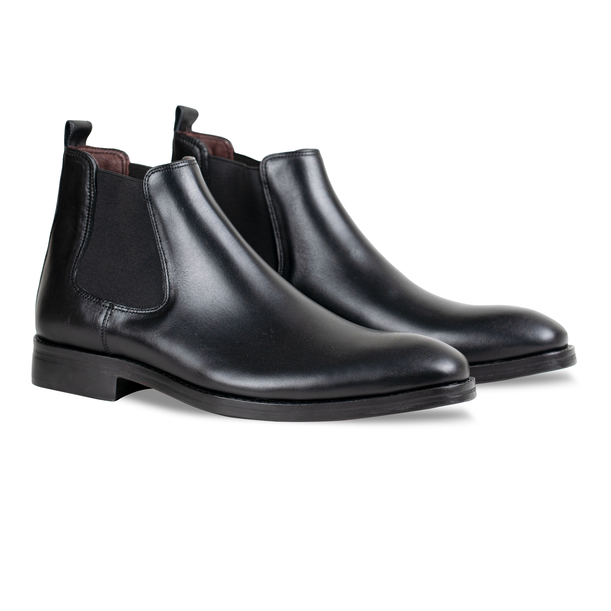 Brian: Chelsea Boots Homme - Cuir Noir