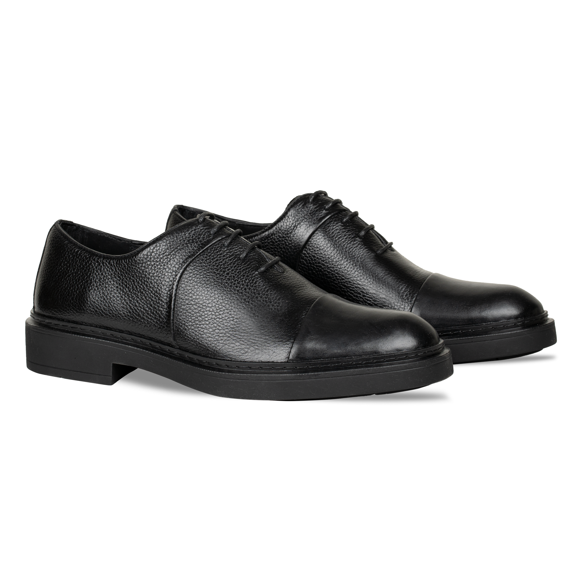 Edouard: Richelieu Homme - Cuir Noir