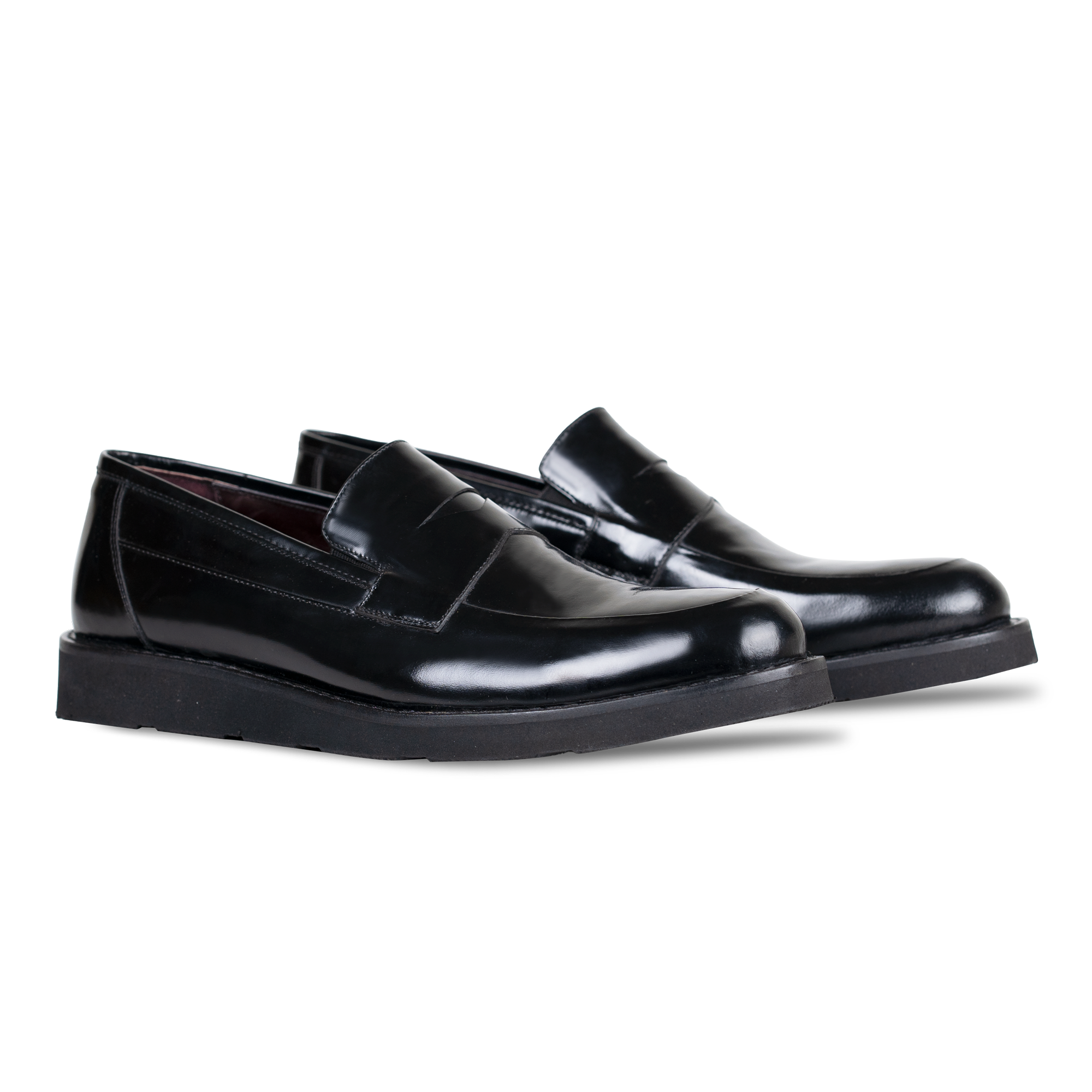 Molow: Mocassin Homme - Cuir Noir
