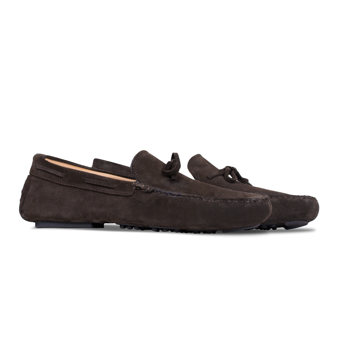 Jacob: Mocassin Homme - Gomme Marron