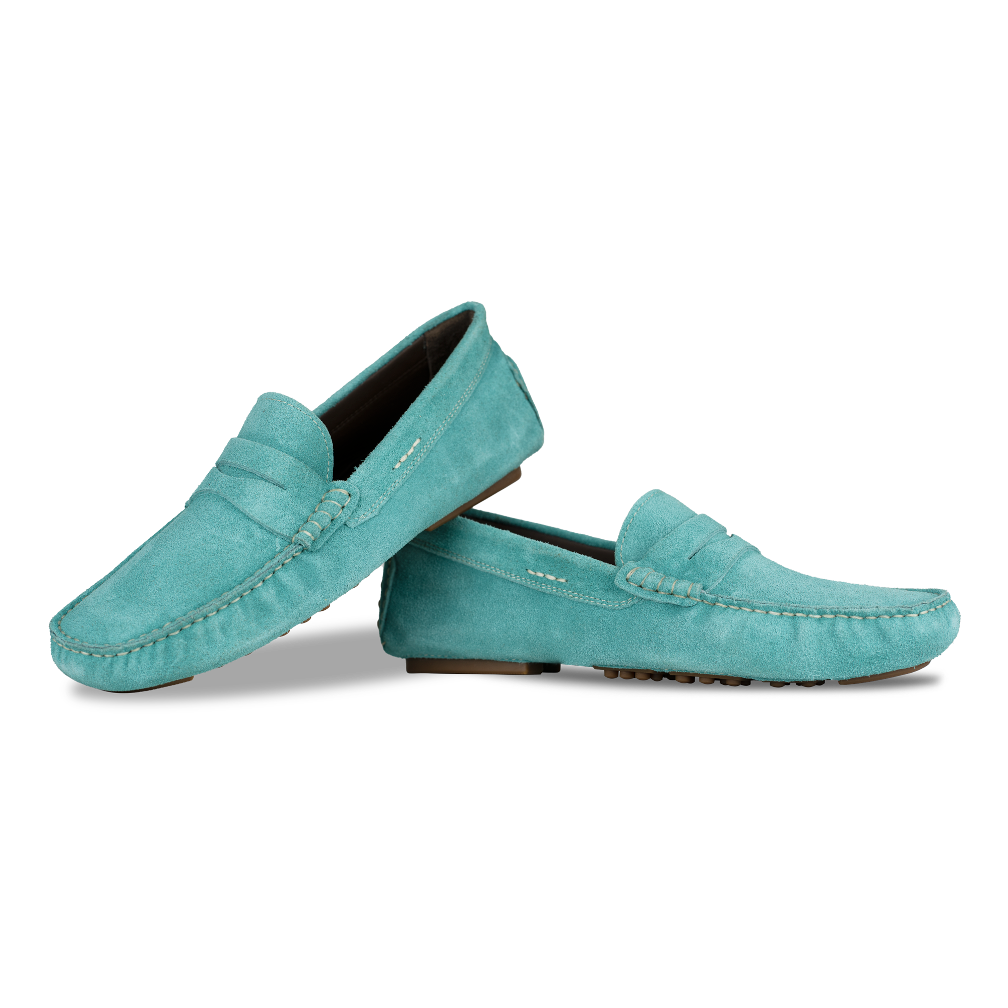 Gary: Mocassin Homme - Daim Tiffany