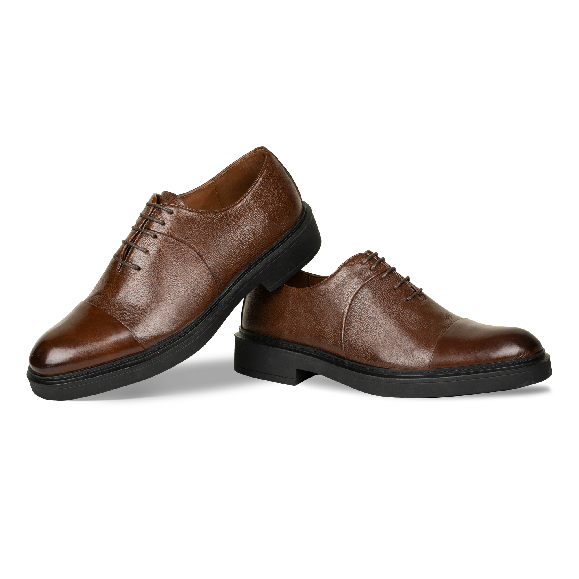 Edouard: Richelieu Homme - Cuir Marron