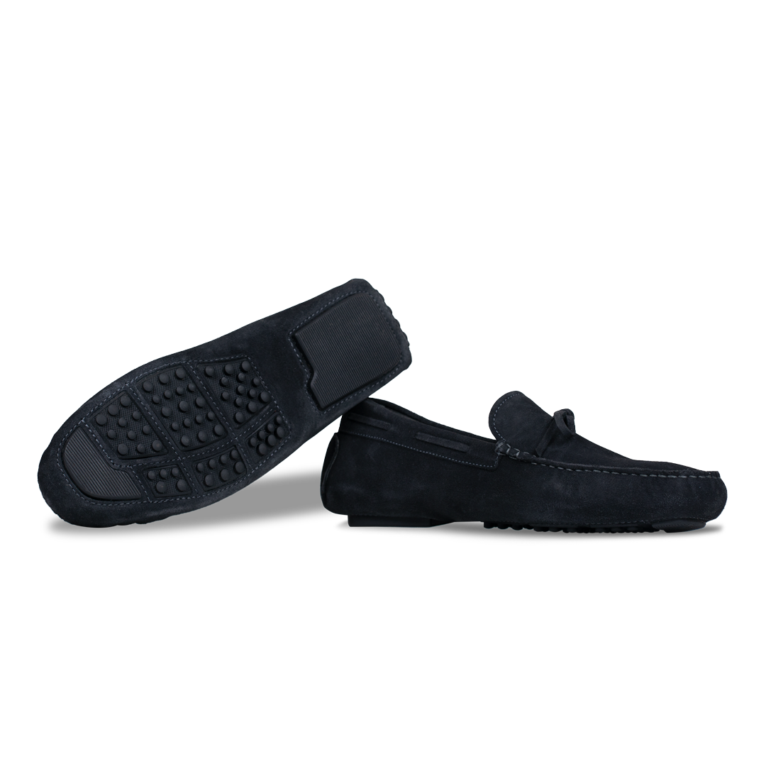 Jacob: Mocassin Homme - Gomme Noir