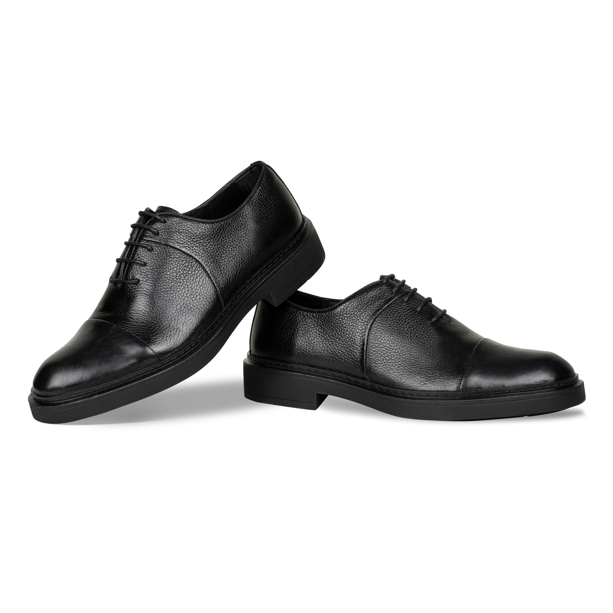 Edouard: Richelieu Homme - Cuir Noir