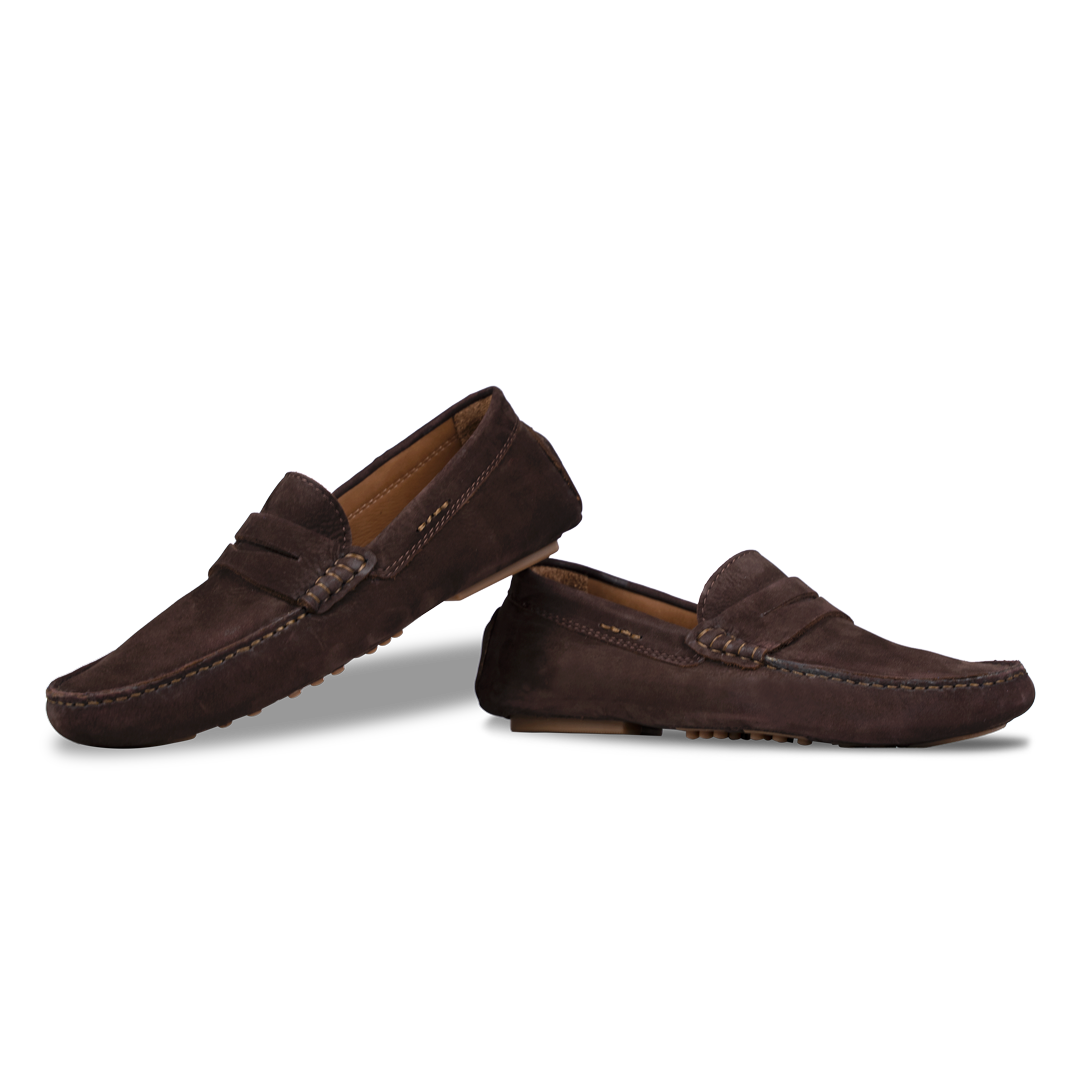 Gary: Mocassin Homme - Cuir Marron