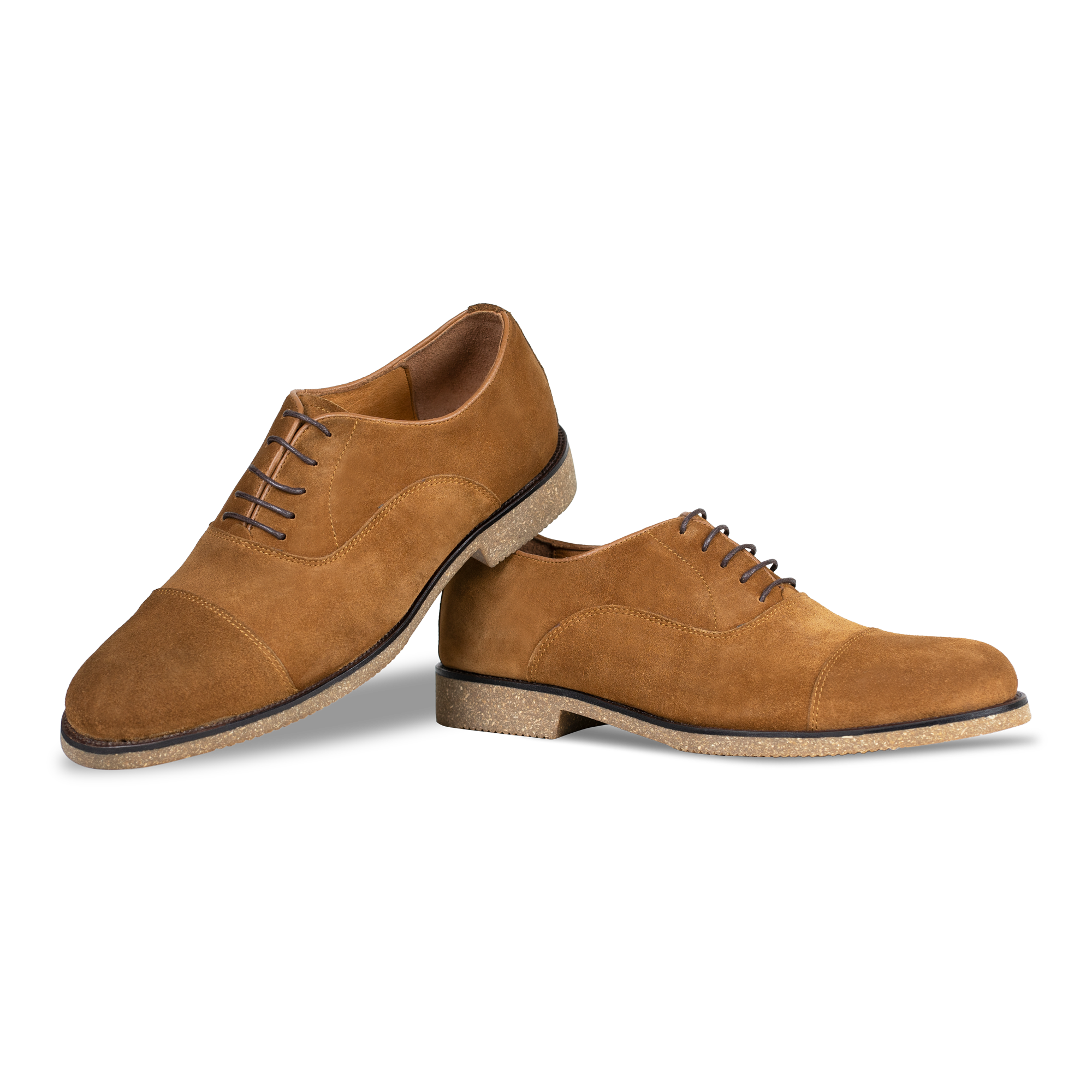 William: Richelieu Homme - Daim Tabac