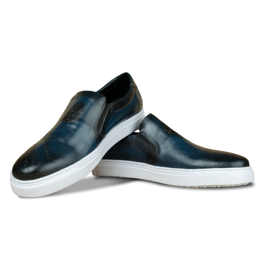 Lurgan Bleu Gravé.