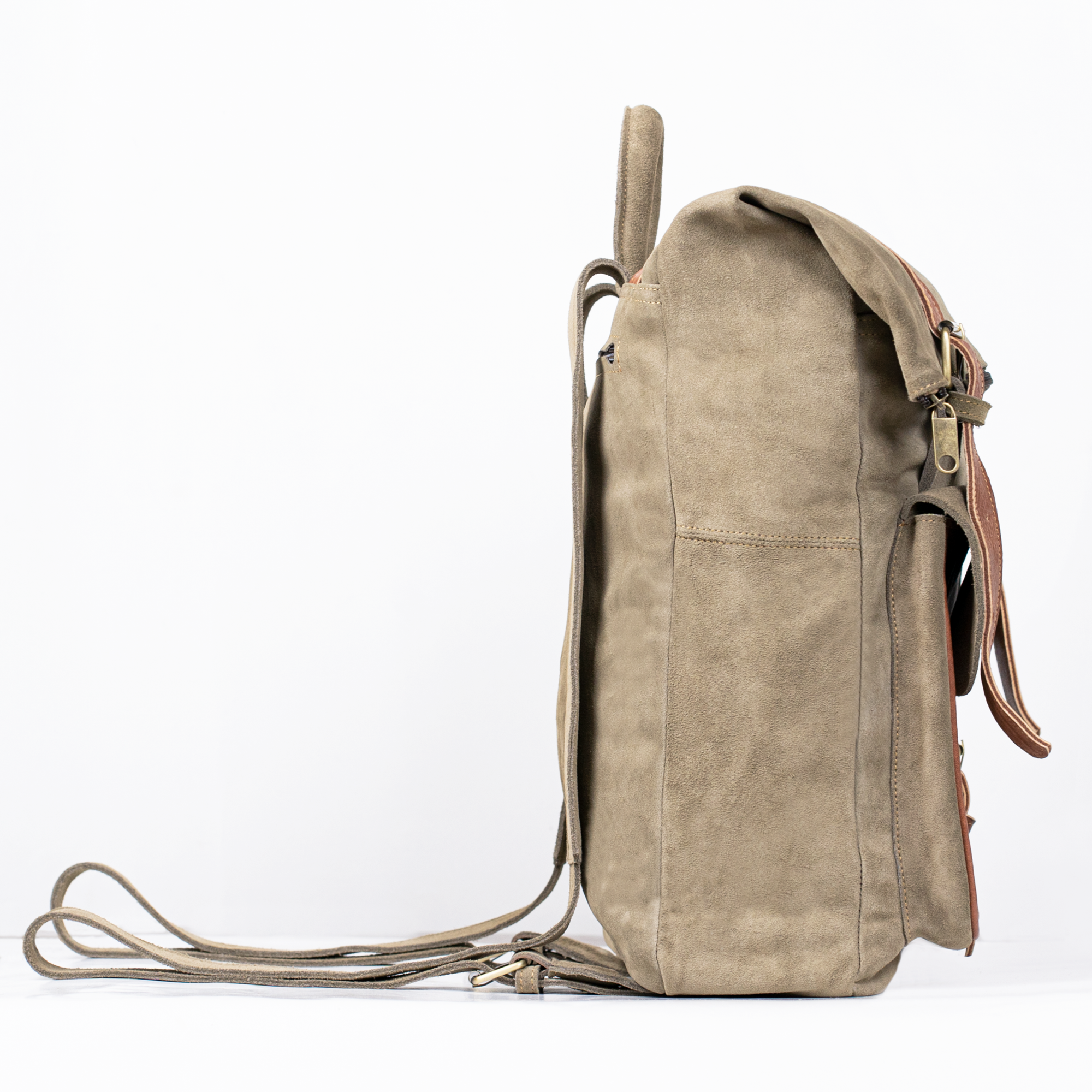 EliteExplorer: Sac à dos - Daim Vert Clair