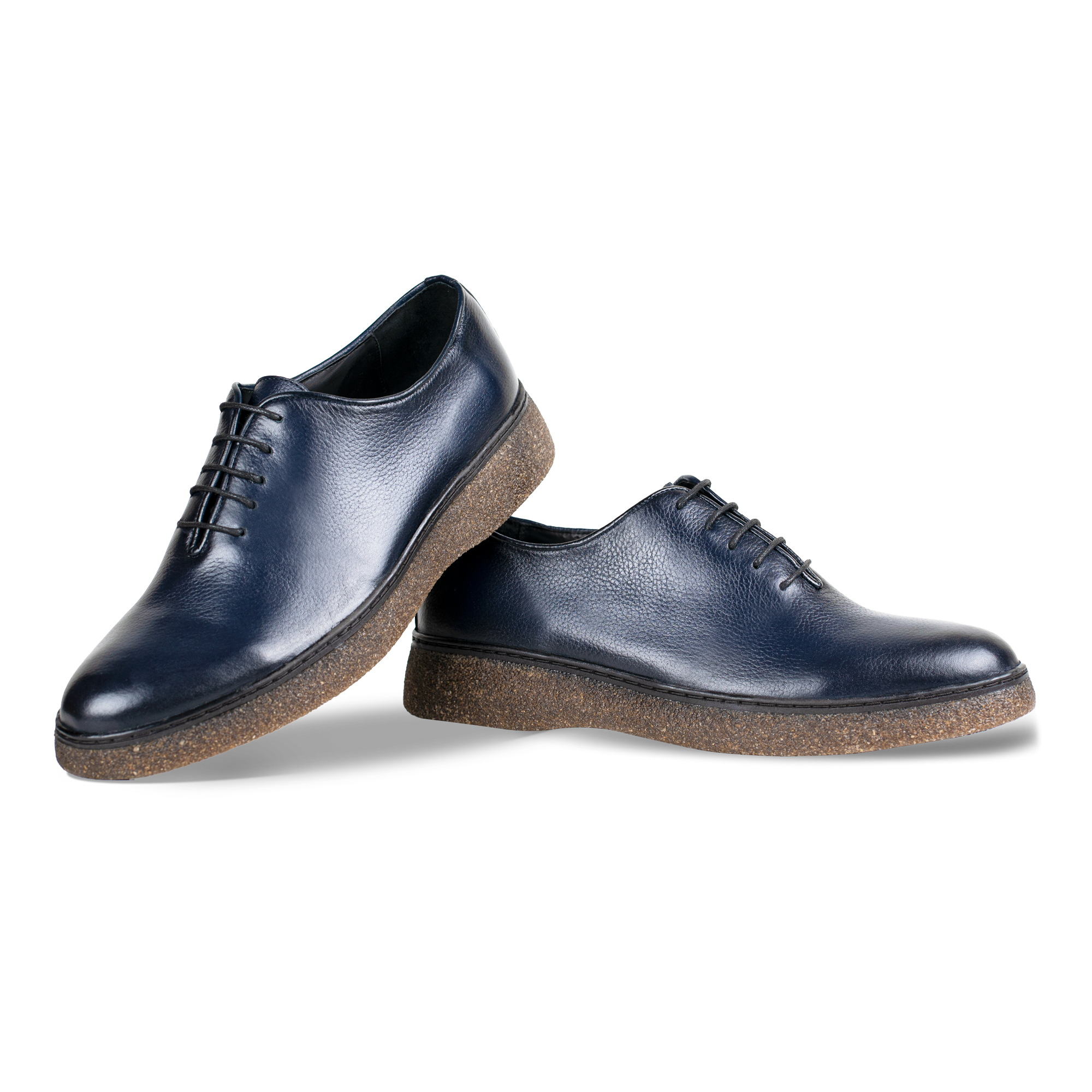 Peters: Richelieu Homme - Cuir Bleu
