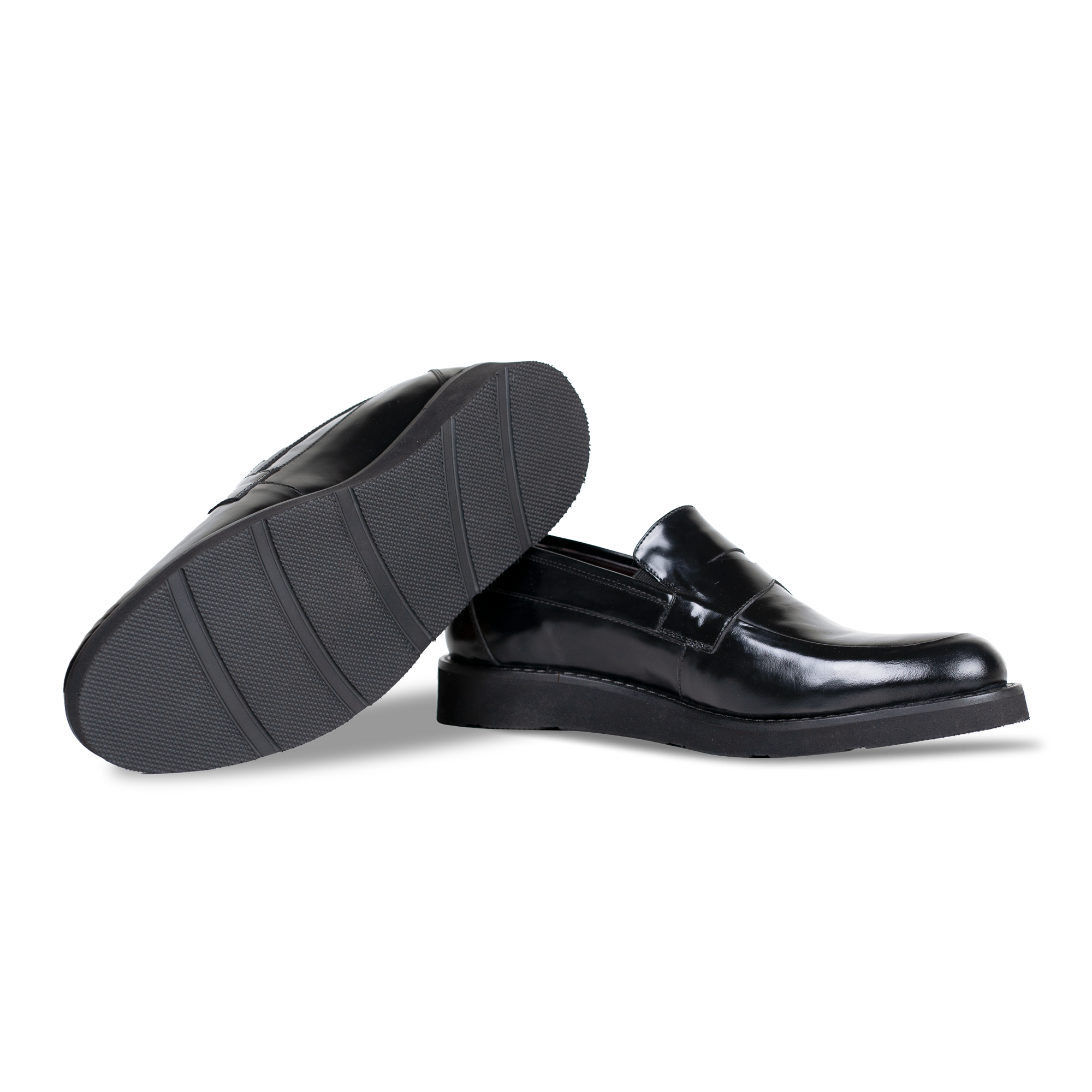 Molow: Mocassin Homme - Cuir Noir
