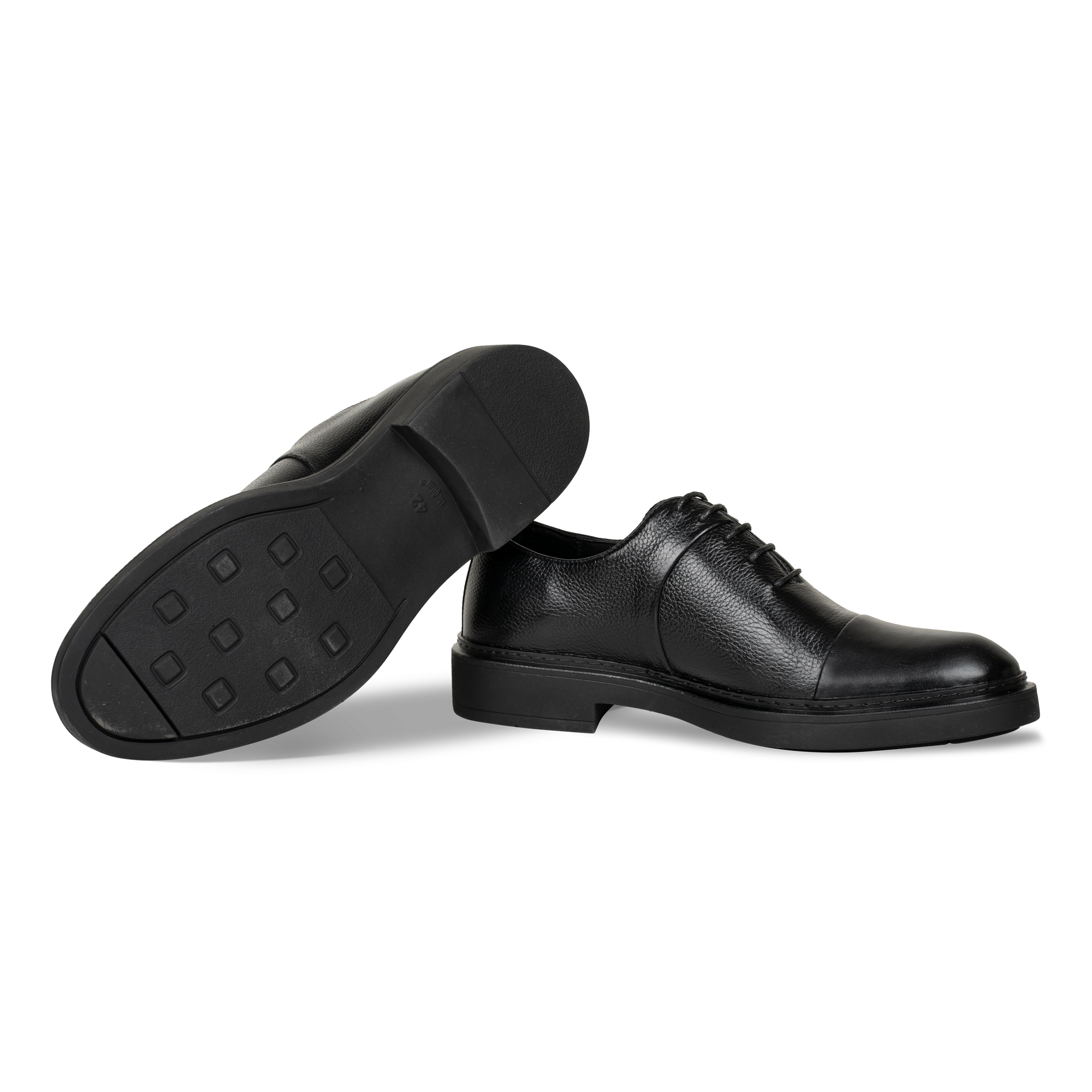 Edouard: Richelieu Homme - Cuir Noir