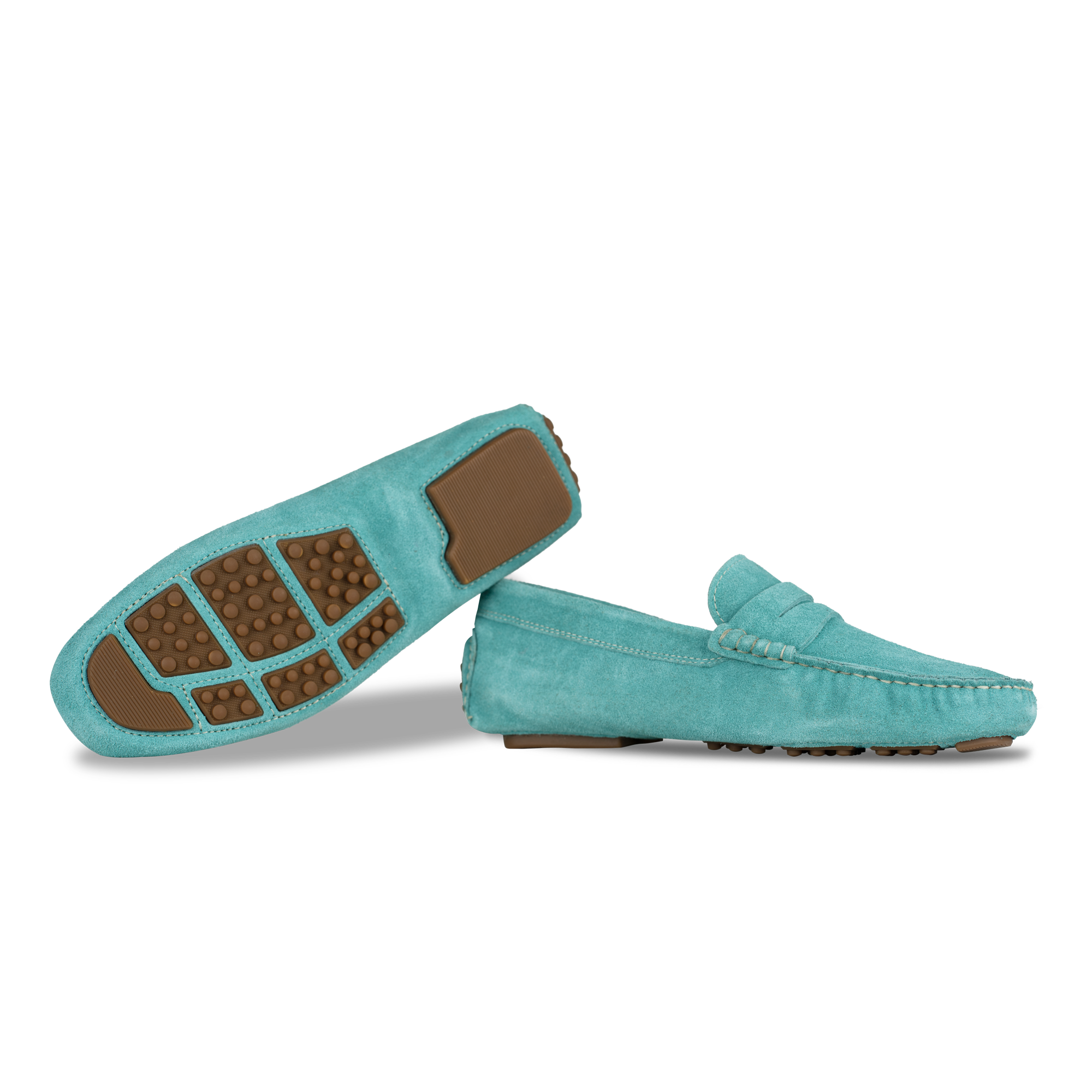 Gary: Mocassin Homme - Daim Tiffany