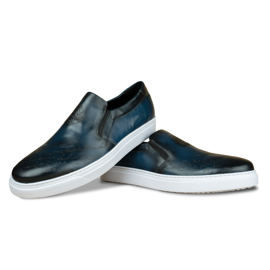 Lurgan Bleu Gravé.