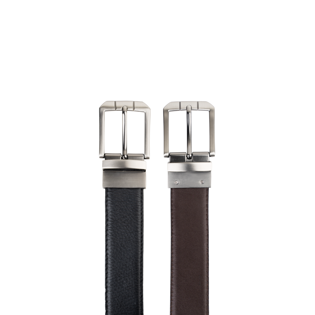 Ceinture: C64 Double Face Noir/Marron