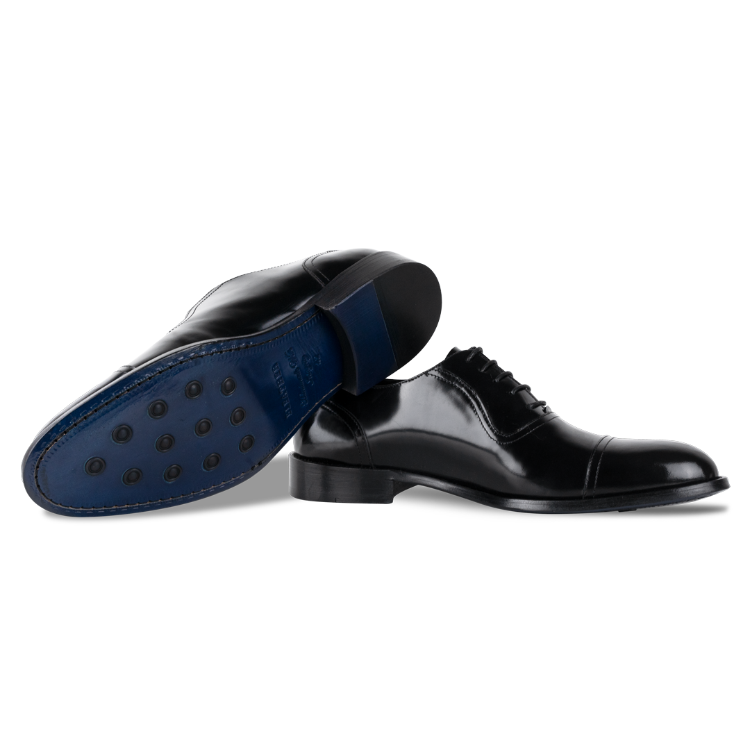 Walker: Richelieu Homme - Cuir Noir