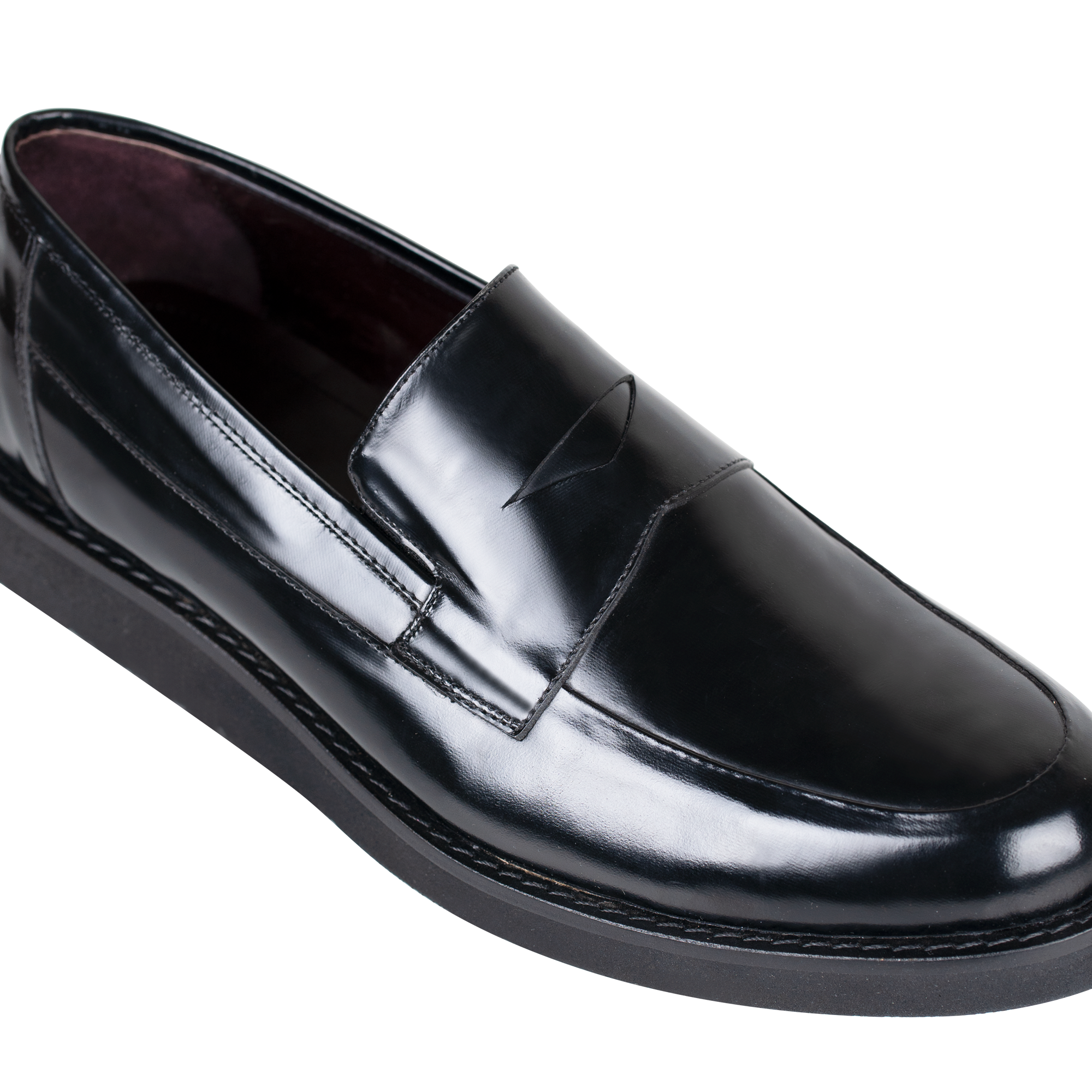 Molow: Mocassin Homme - Cuir Noir