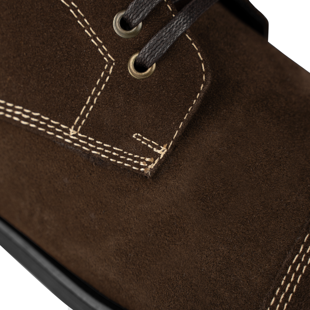 Becker: Boots Homme - Cuir Marron