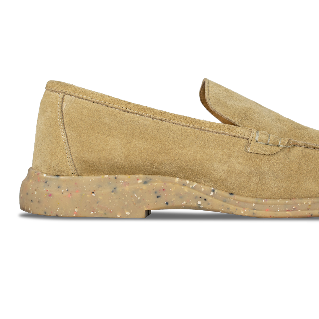 Stewart: Mocassin Homme - Gomme Beige