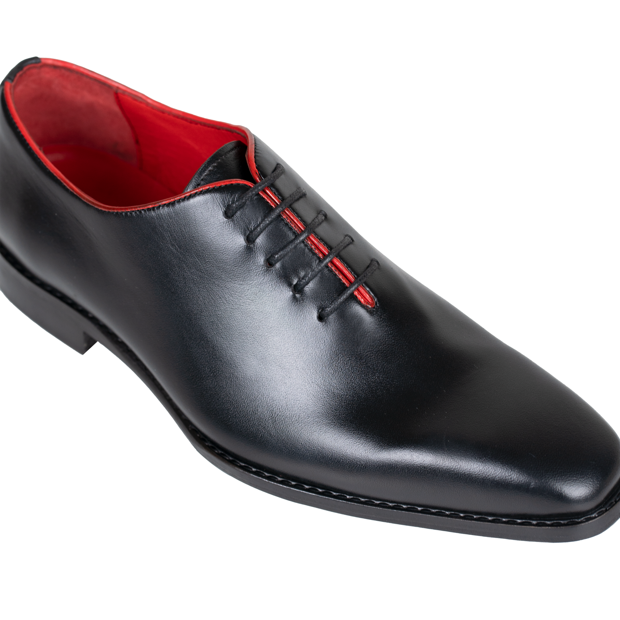 Wesley: Richelieu Homme - Cuir N' Wine