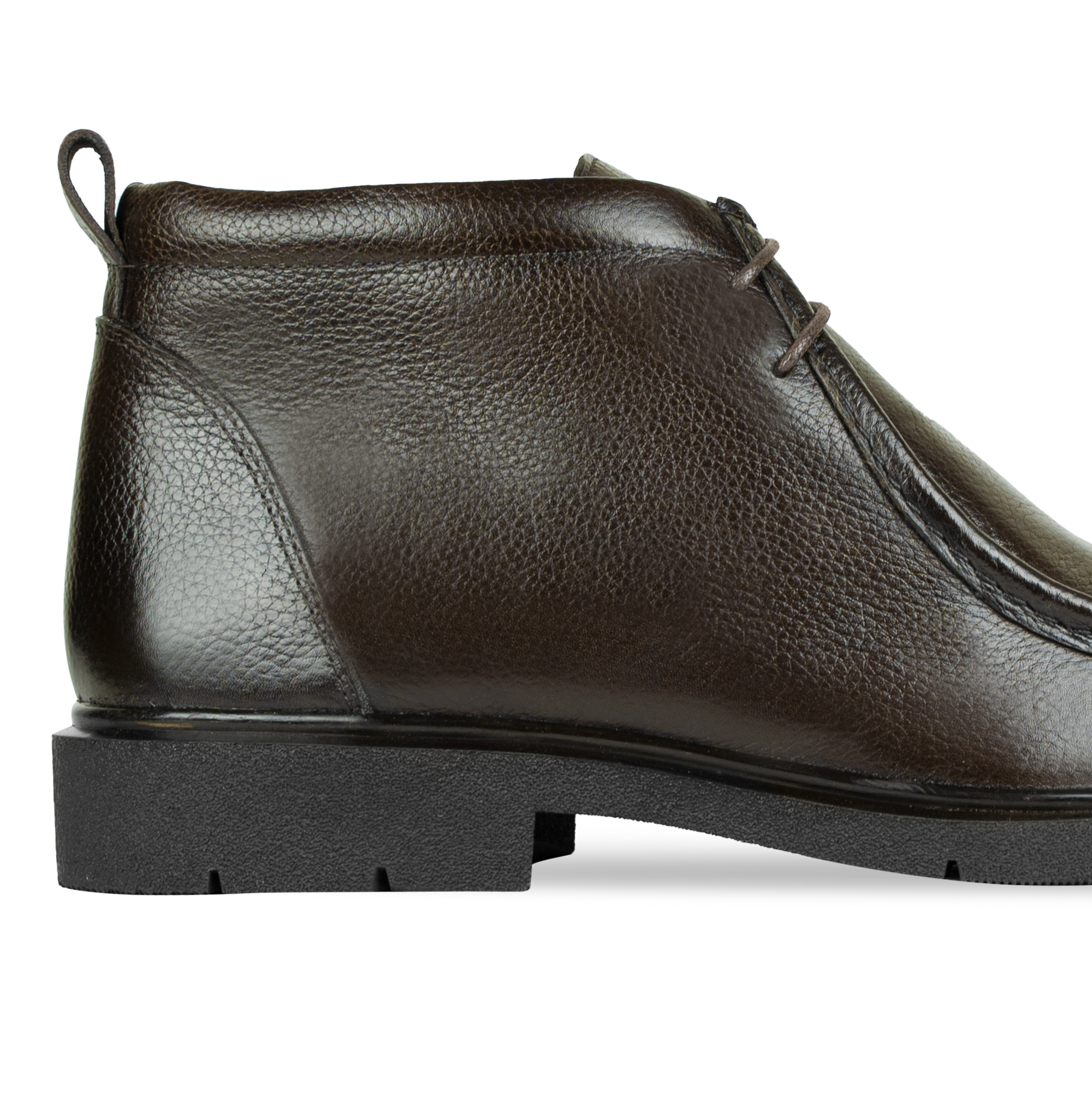Murphy: Demi Bottes Homme - Cuir Marron