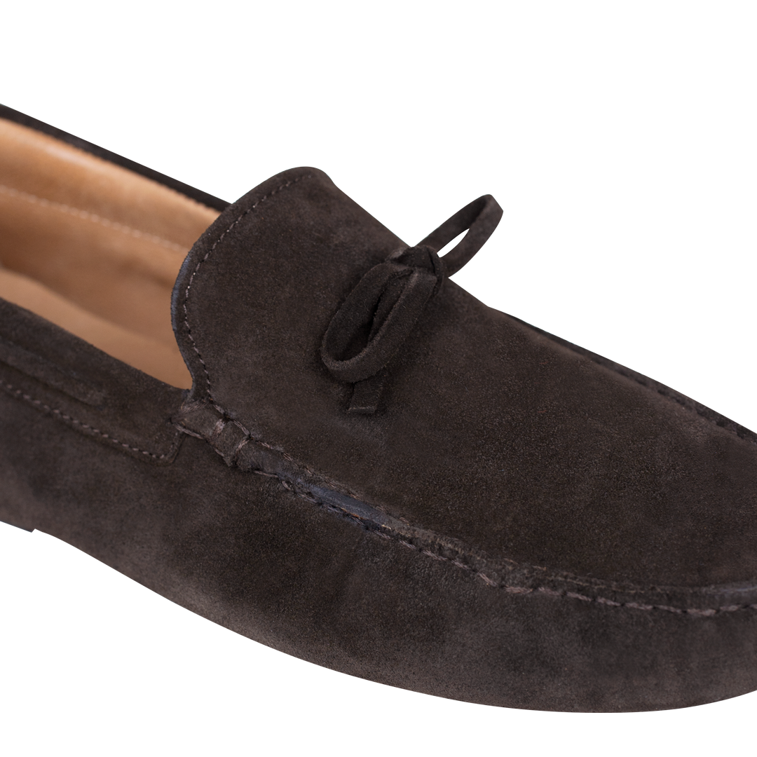 Jacob: Mocassin Homme - Gomme Marron
