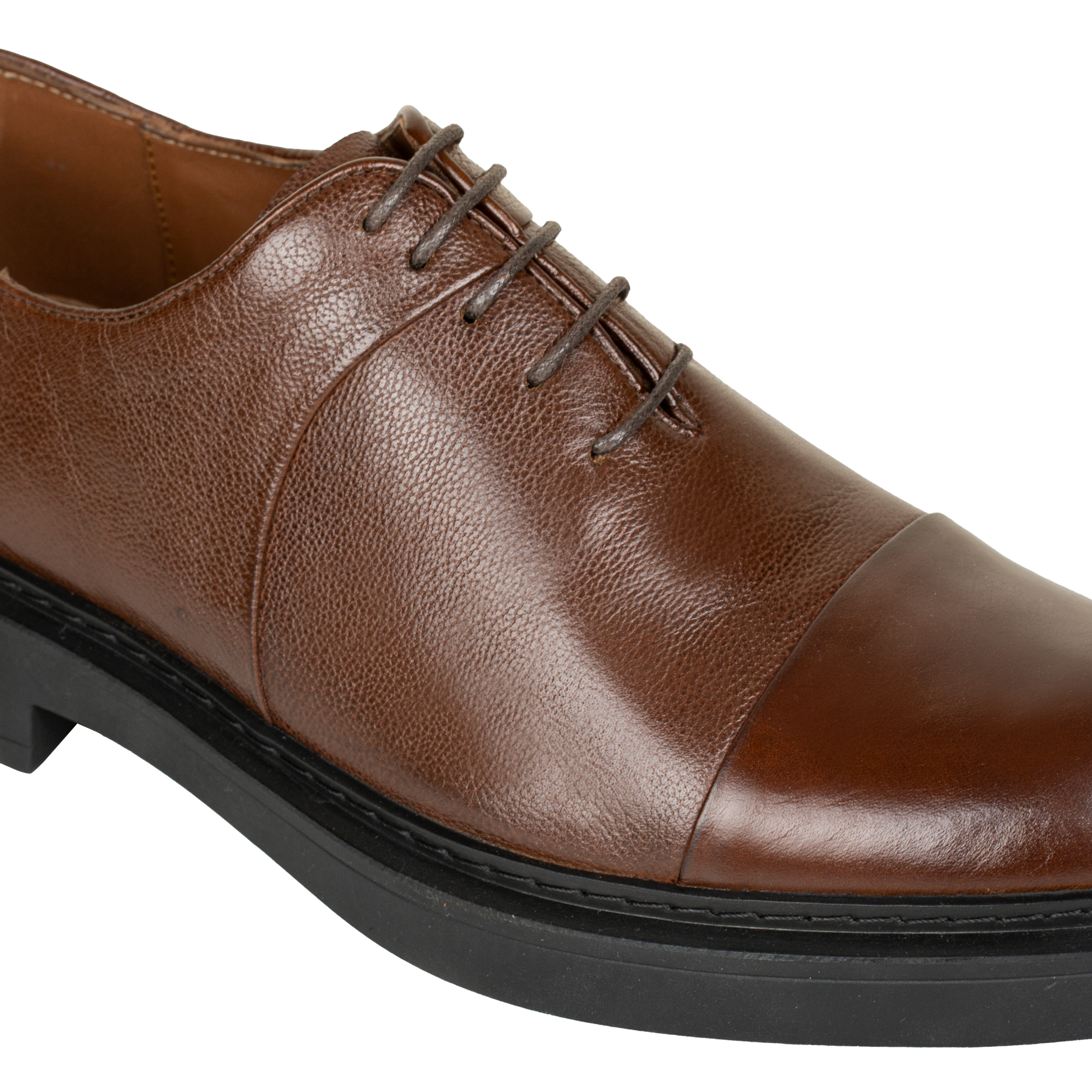 Edouard: Richelieu Homme - Cuir Marron