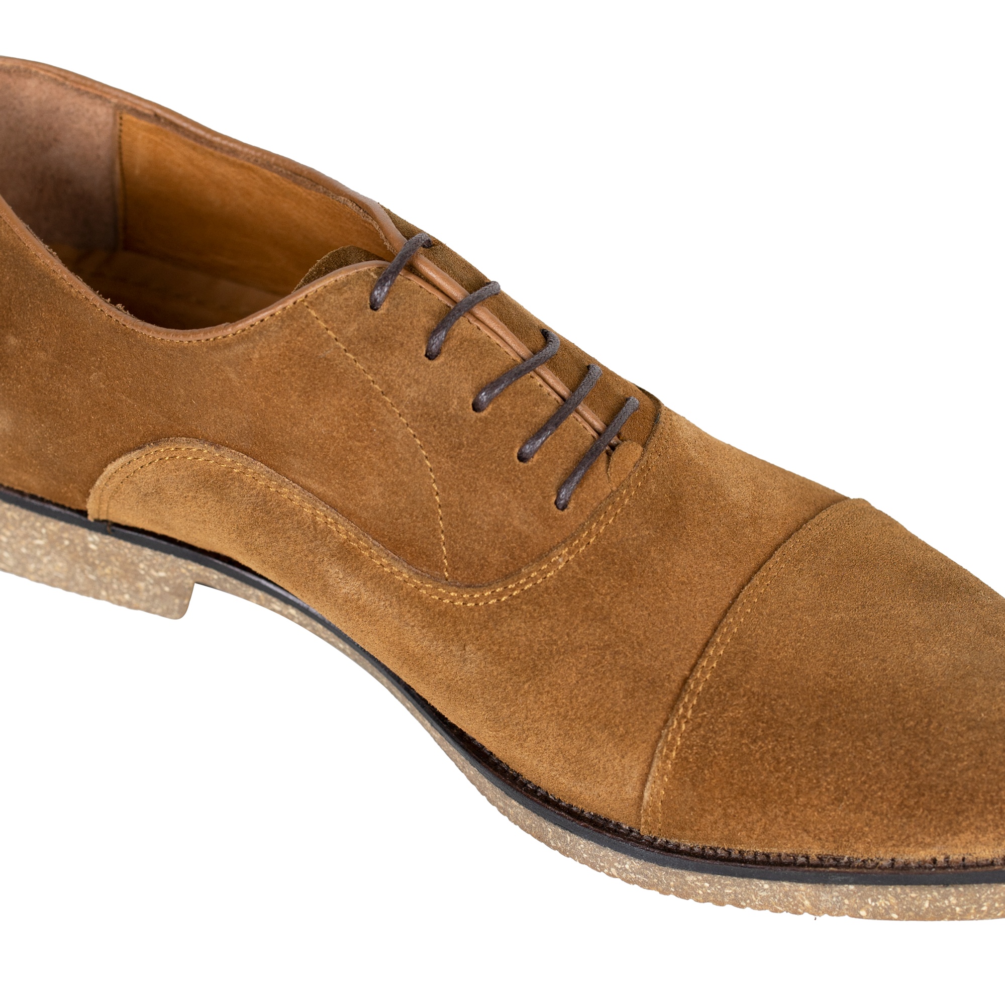 William: Richelieu Homme - Daim Tabac