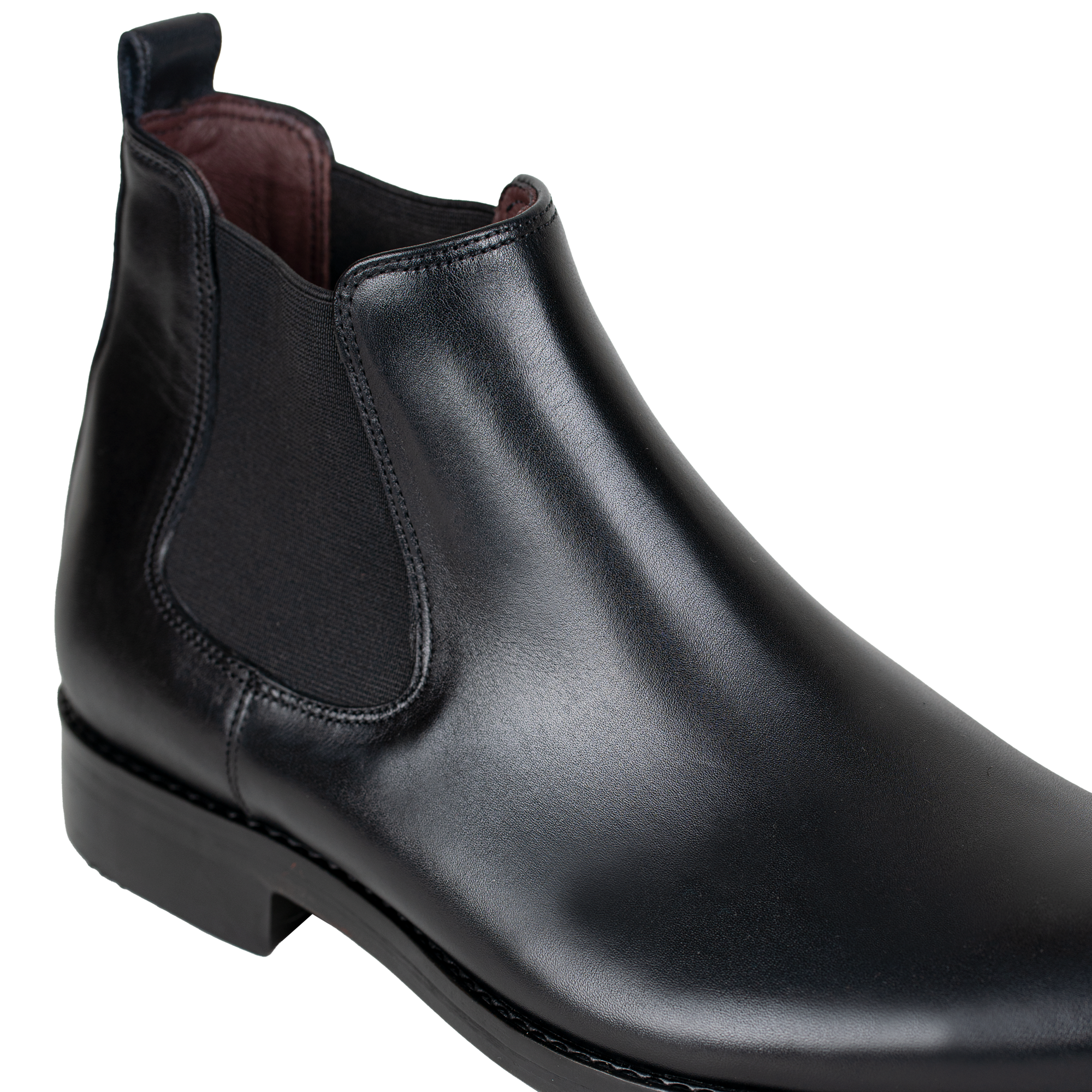 Brian: Chelsea Boots Homme - Cuir Noir