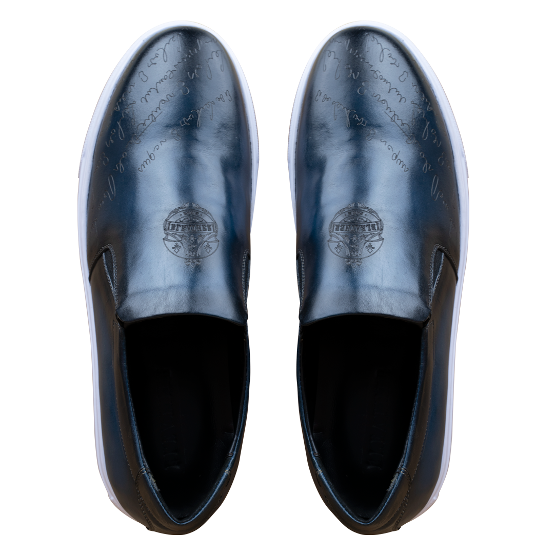 Lurgan Bleu Gravé.