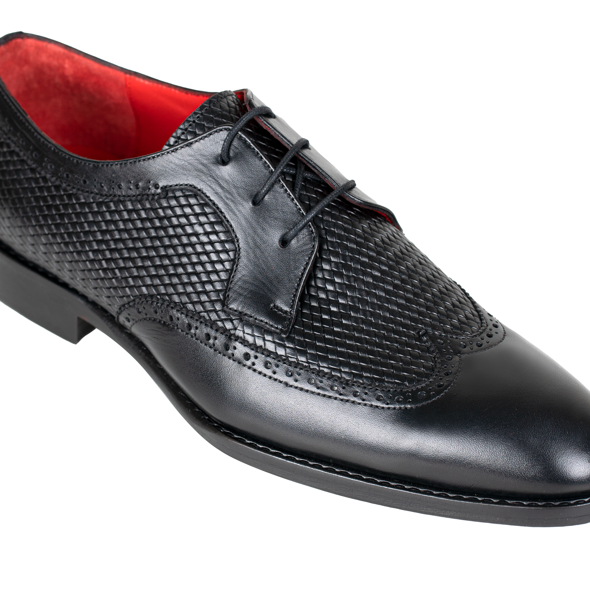 Carter: Derby Homme - Cuir Noir