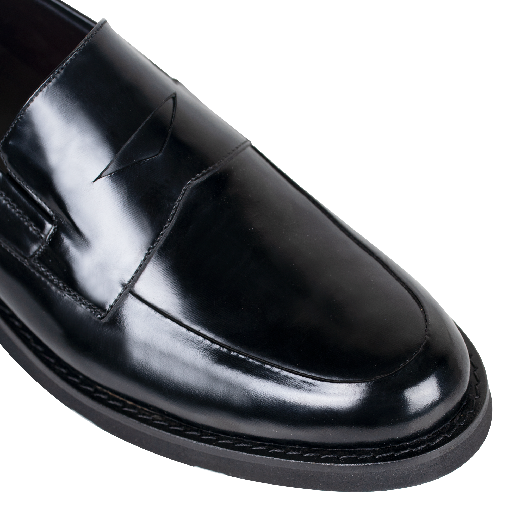 Molow: Mocassin Homme - Cuir Noir