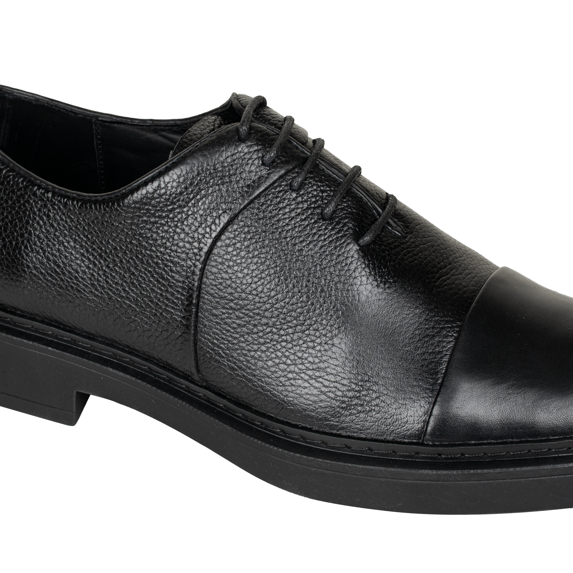 Edouard: Richelieu Homme - Cuir Noir